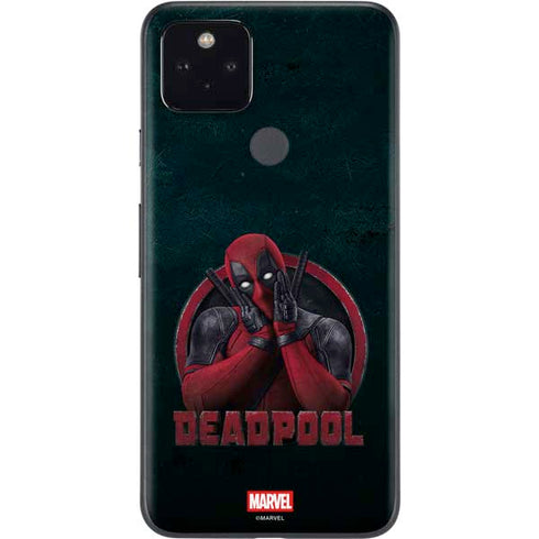 Marvel Deadpool Legacy Surprised Deadpool Google Pixel 4a 5G Skin